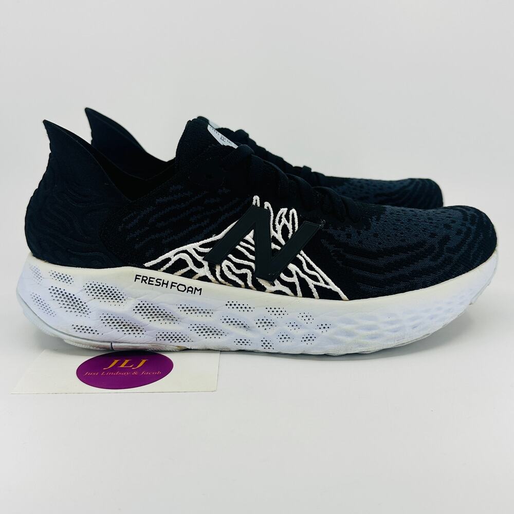 New Balance 1080v10 Running Shoes Black W1080K10 D Wide Width Women's Size 7